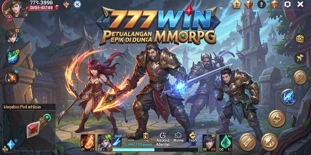 Tangkapan layar utama dari gameplay 777WIN yang menarik dan penuh aksi.