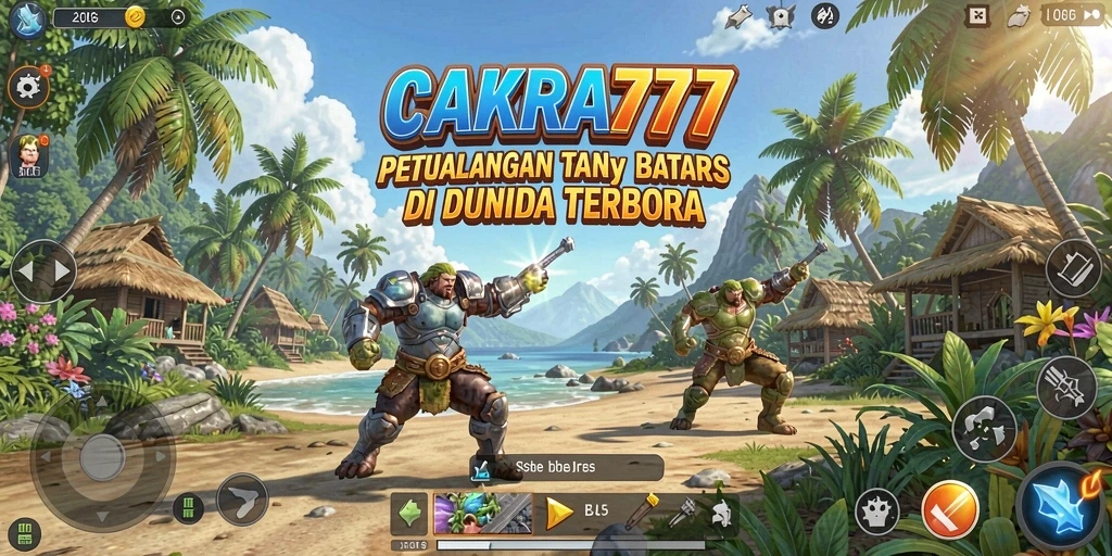 Tangkapan layar gameplay CAKRA777 menghadirkan dunia terbuka yang menakjubkan.