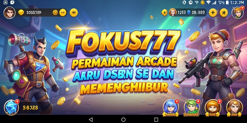 Tampilan menarik dari gameplay seru di FOKUS777.