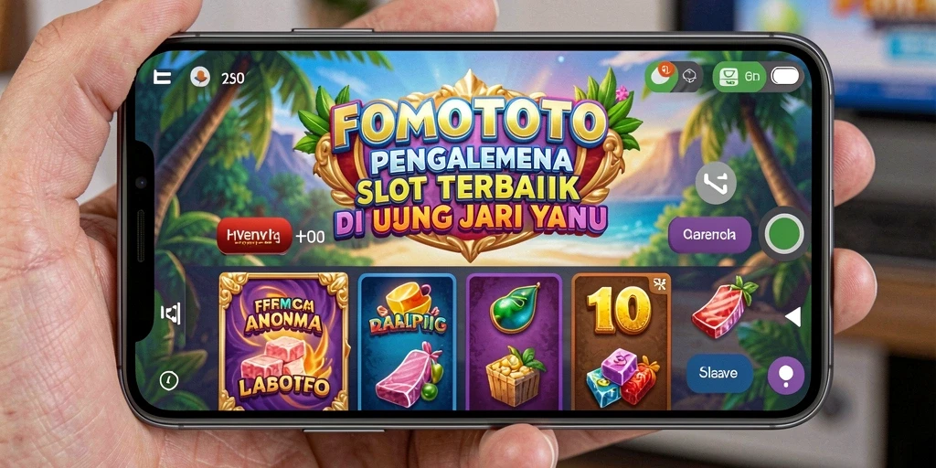 Screenshot gameplay FOMOTOTO yang menampilkan momen menarik dari permainan Slot.