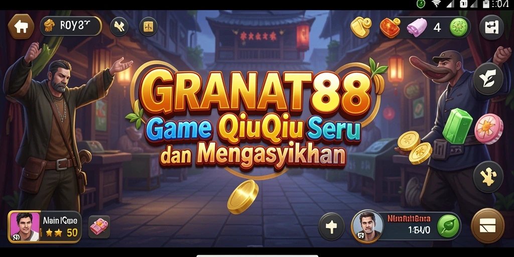Gameplay QiuQiu yang menarik dan menghibur di GRANAT88.