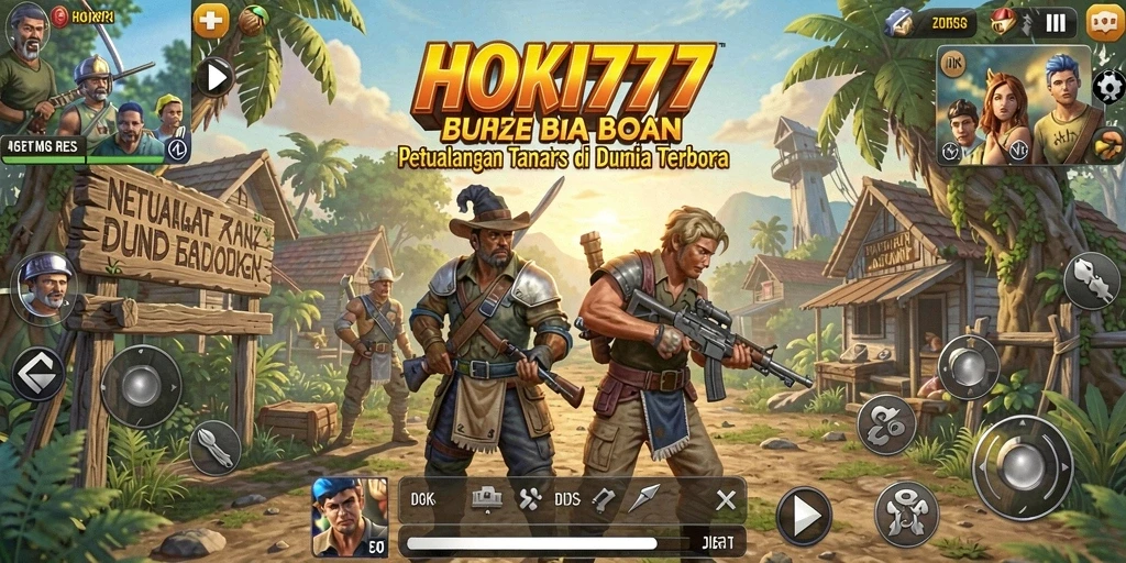 Screenshot HOKI777 menunjukkan gameplay eksplorasi yang seru di dunia terbuka.