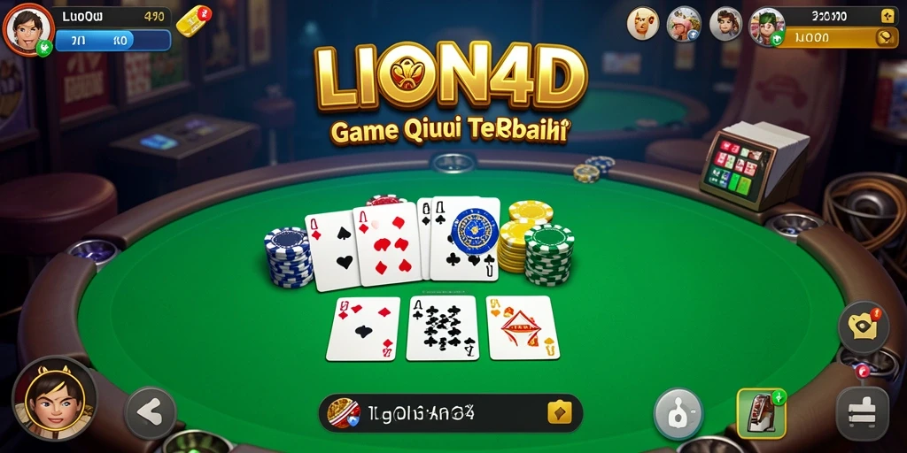 Tampilan gameplay LION4D yang menegangkan di arena QiuQiu.