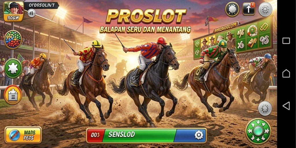 Tampilan gameplay PROSLOT yang seru dan mendebarkan.