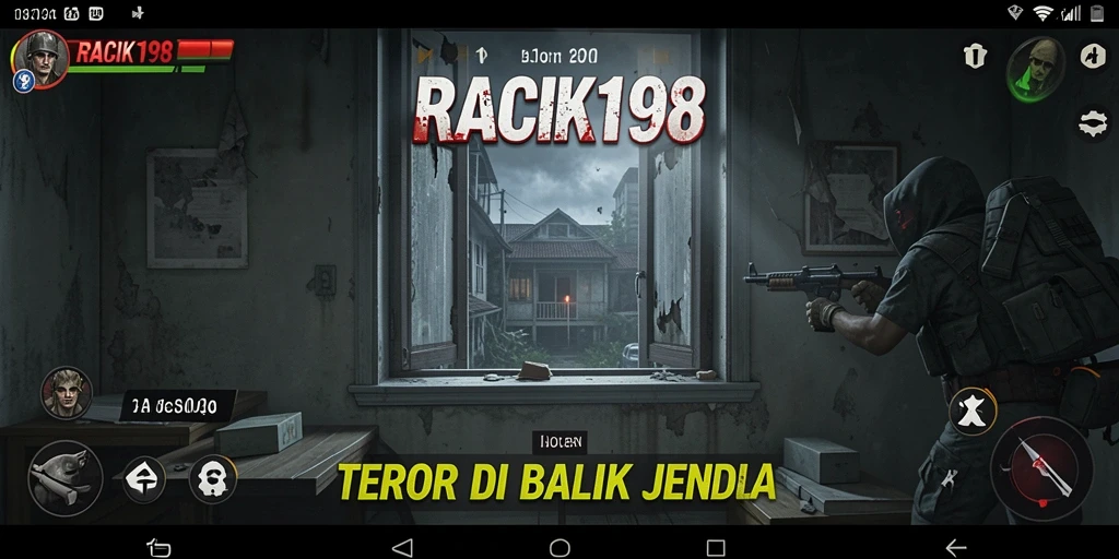 Tampilan mendebarkan dari gameplay mencekam RACIK198.